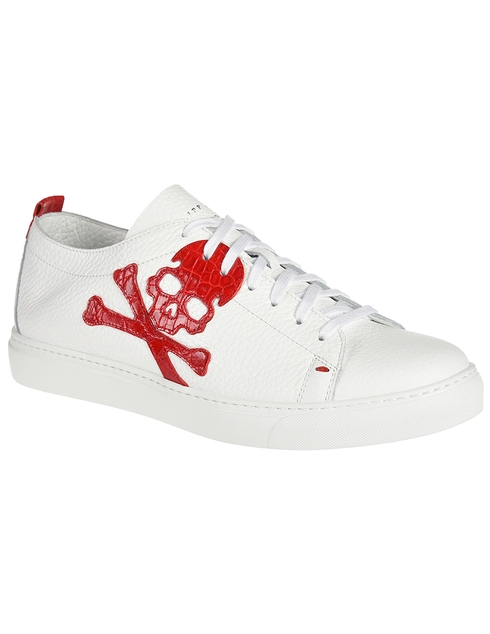 белые Кеды Philipp Plein 1841_white