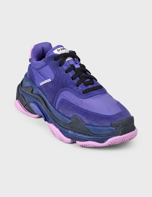 фиолетовые Кроссовки Balenciaga 4472-purple