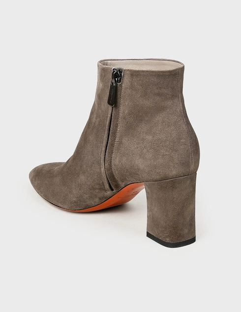женские серые Ботильоны Santoni Sant-WTHZ57513HI2CAEAG68-gray - фото-2