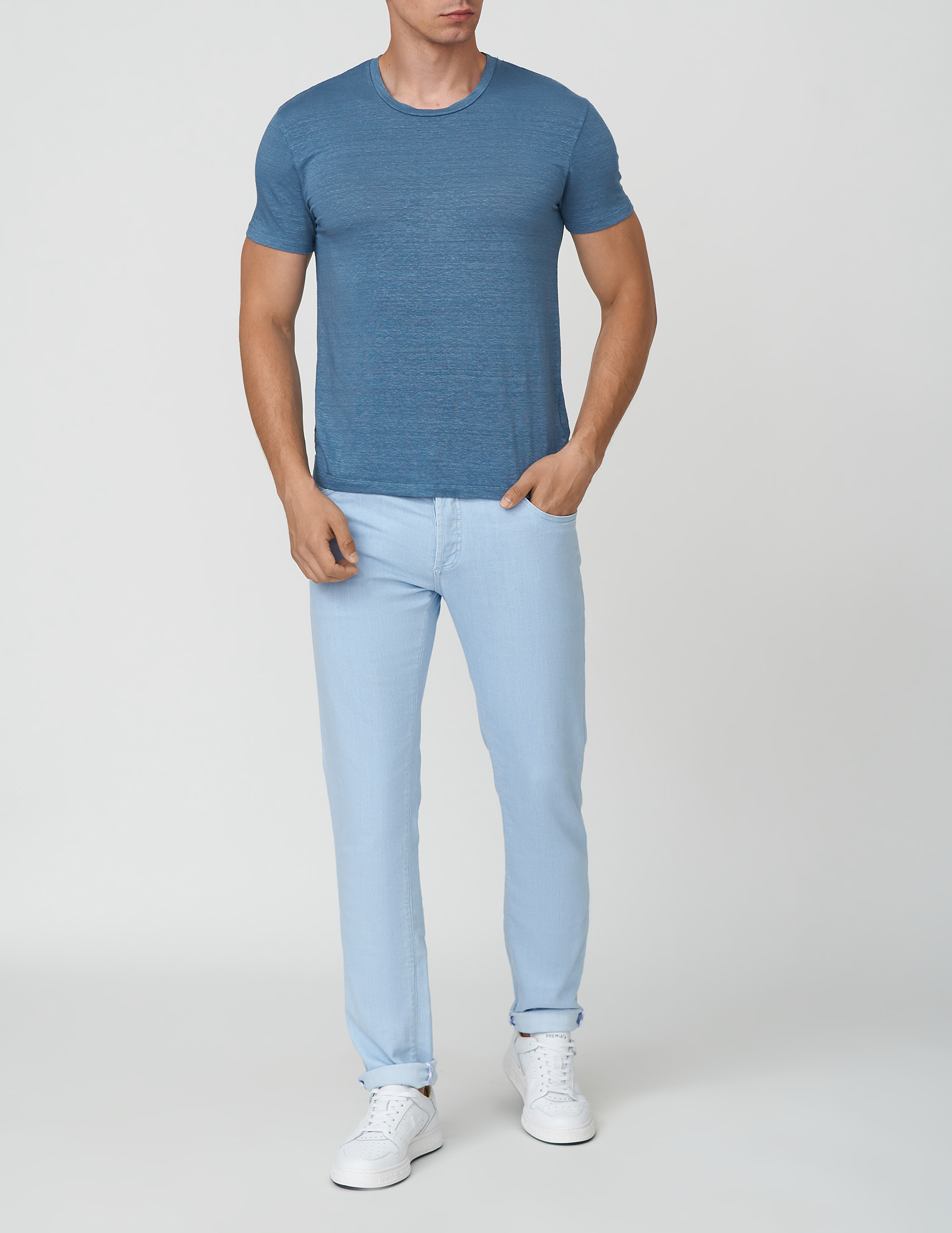 

Джинсы, Голубой