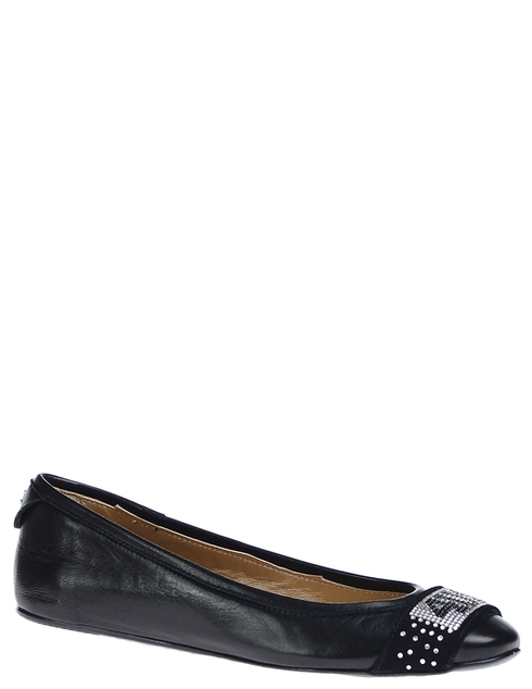 черные Балетки 4US Cesare Paciotti D6W_black