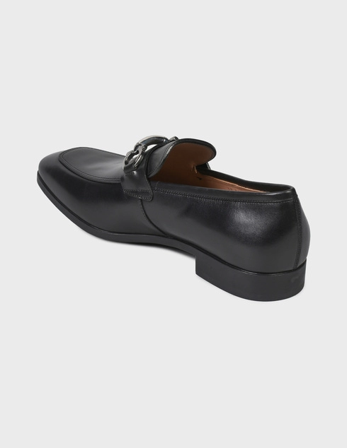 мужские черные Лоферы Salvatore Ferragamo BENFORD-black - фото-2