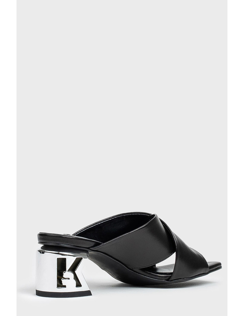 женские черные Мюли Karl Lagerfeld 14 - фото-2