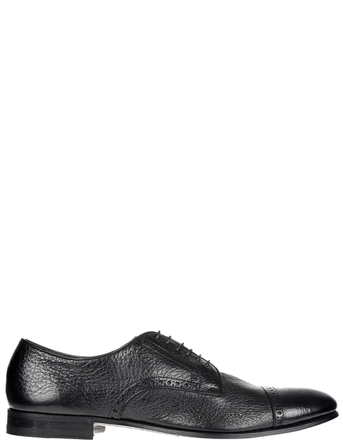 мужские черные Дерби Henderson Baracco 68200-black - фото-2