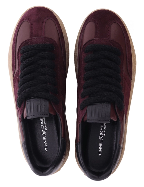 бордовые Кеды Kennel & Schmenger 61.14700.663 размер - 37; 38; 41