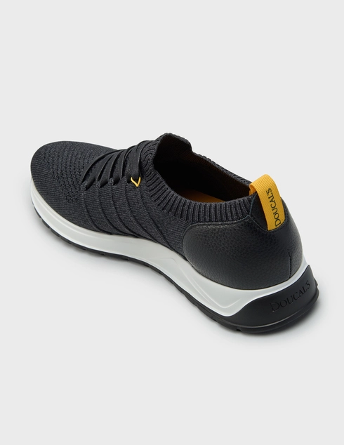 мужские черные Кроссовки Doucal'S 3222-658-02_black - фото-2