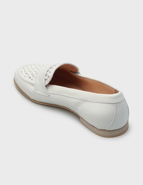 женские белые Лоферы Alberto Ciccioli AGR-66046-white - фото-2