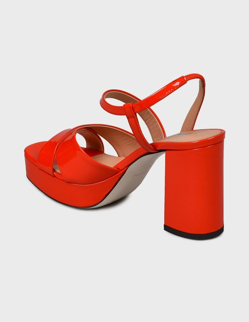 женские красные Босоножки Pollini 6029_red - фото-2