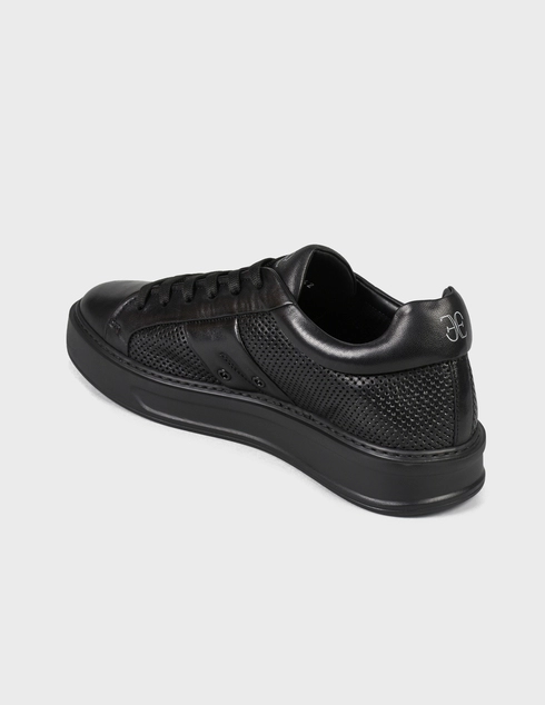 мужские черные Кеды Fabi 0459-black - фото-2