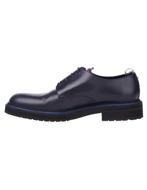 мужские синие Дерби Alessandro Dell'Acqua 1528B - фото-2