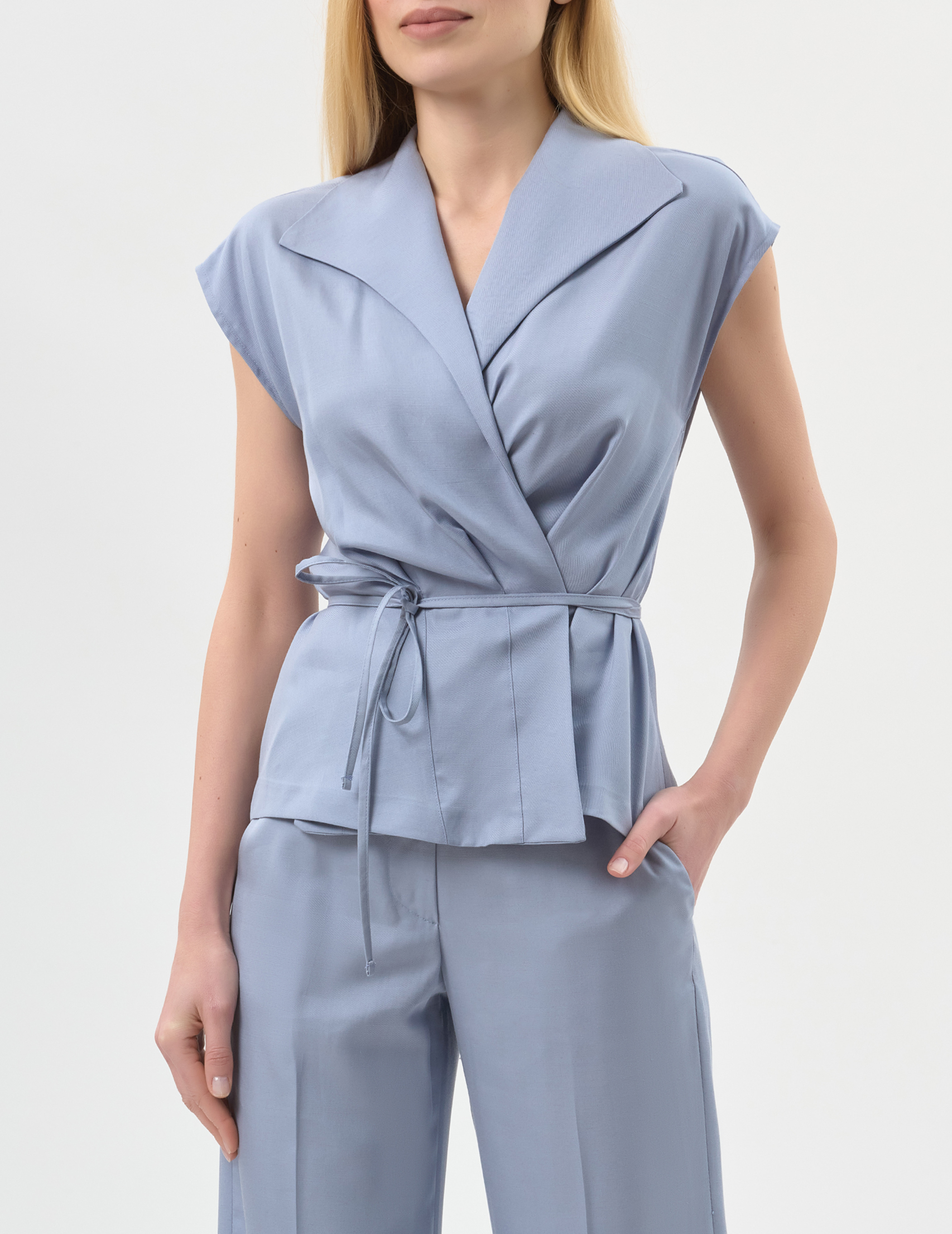 

Блуза, Голубой