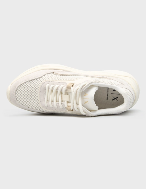 бежевые женские Кроссовки Armani Exchange XW002805AF23196-M0183 10780 грн
