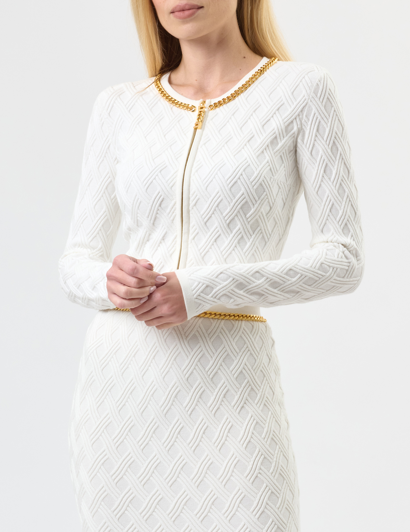 

Кофта, Белый;молочный