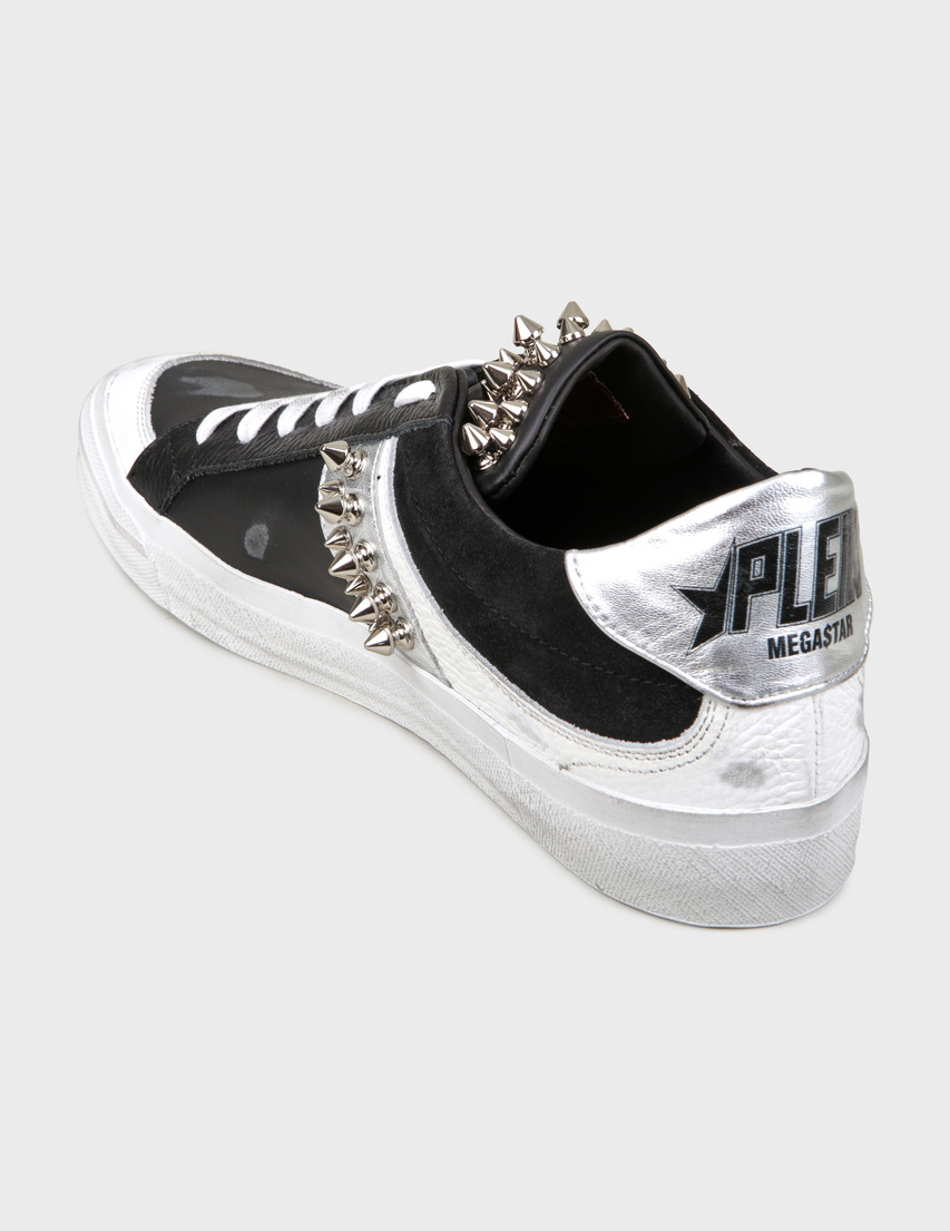 мужские черные Кеды Philipp Plein 2661-black - фото-2
