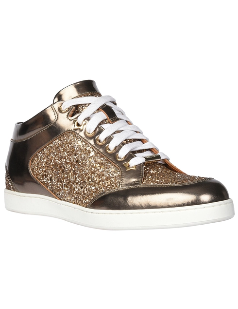 золотые Кроссовки Jimmy Choo JCH9001_gold