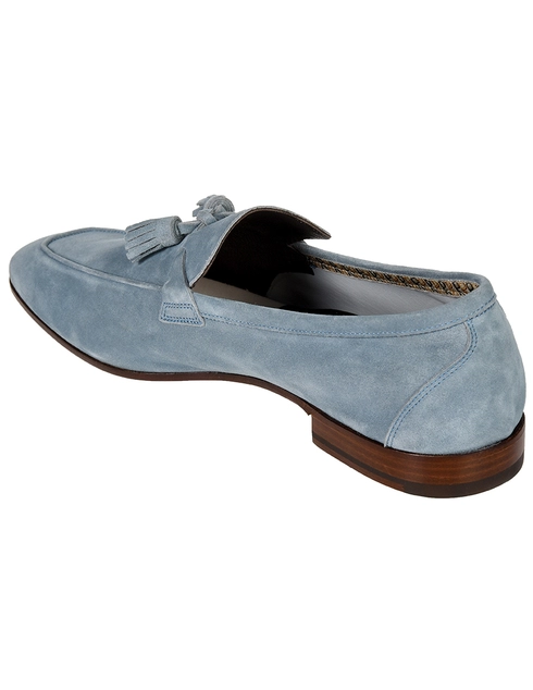 мужские голубые Лоферы Fratelli Rossetti 51834-42011-blue - фото-2