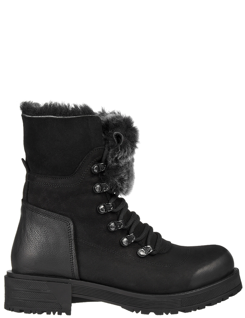 женские черные нубуковые Ботинки Massimo Granieri EX-03S-nero_black - фото-5