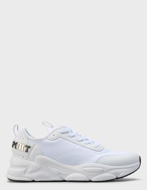 мужские белые текстильные Кроссовки Plein Sport USC0608-010_white - фото-5