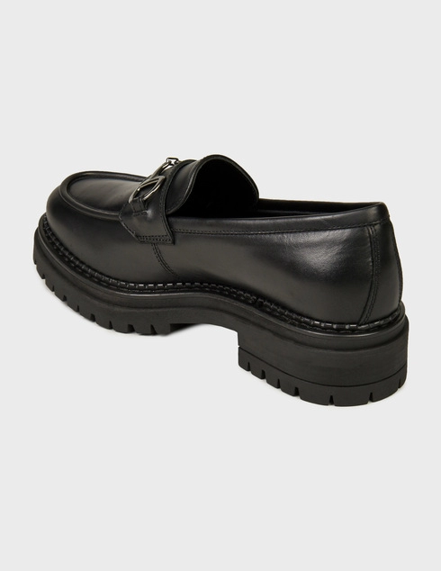 женские черные Лоферы Nero Giardini 217715_black - фото-2