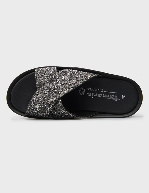 черные женские Шлепанцы Tamaris 1-27108-26_black 2495 грн