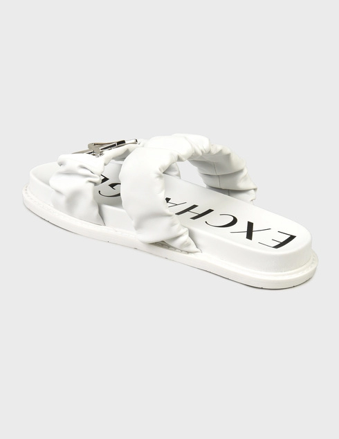 женские белые Шлепанцы Armani Exchange XDP040-XV705-N069_white - фото-2