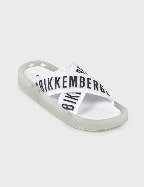 белые Шлепанцы Bikkembergs 0151-white