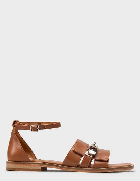 женские коричневые кожаные Сандалии Helena Soretti 100SS2609/111-F3 - фото-5