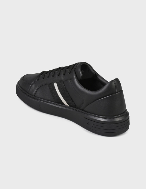 мужские черные Кеды Bally 6585-black - фото-2