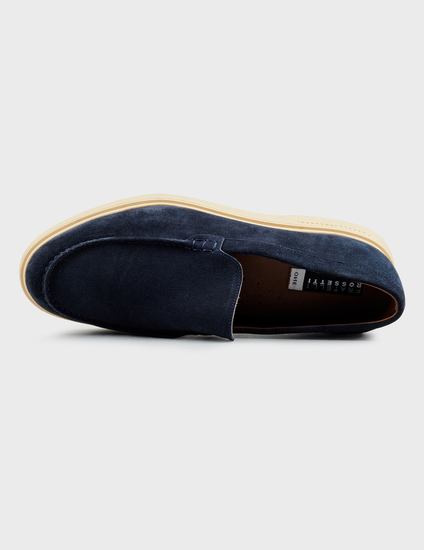 синие мужские Туфли Fratelli Rossetti 47273_blue 15759 грн
