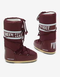 Сапоги Moon Boot, бордовые