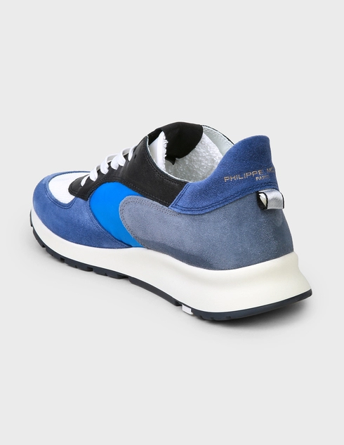 мужские синие Кроссовки Philippe Model Ph-M-SS20-A10ENTLUXC10-blue - фото-2