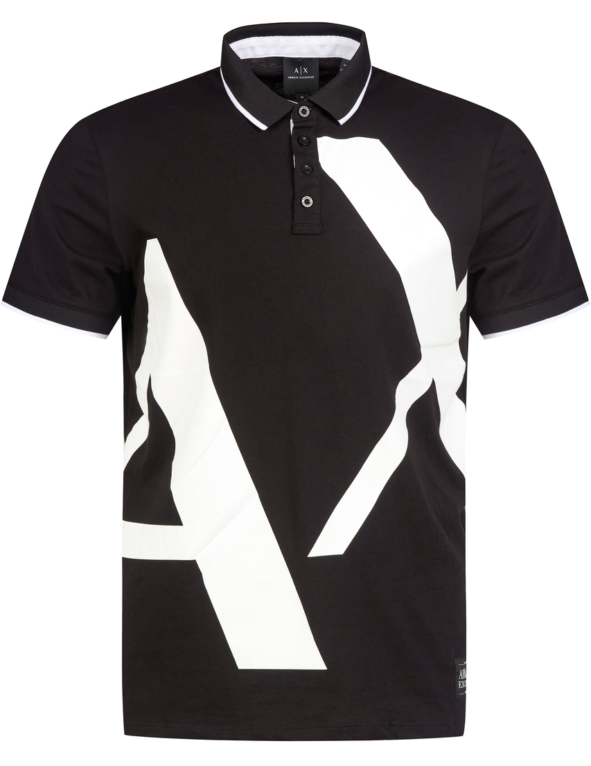 Polo Armani Exchange 3hzffb Zjh4z 6244 Black 121845 Chernyj V Internet Magazine Modoza Com Prodano