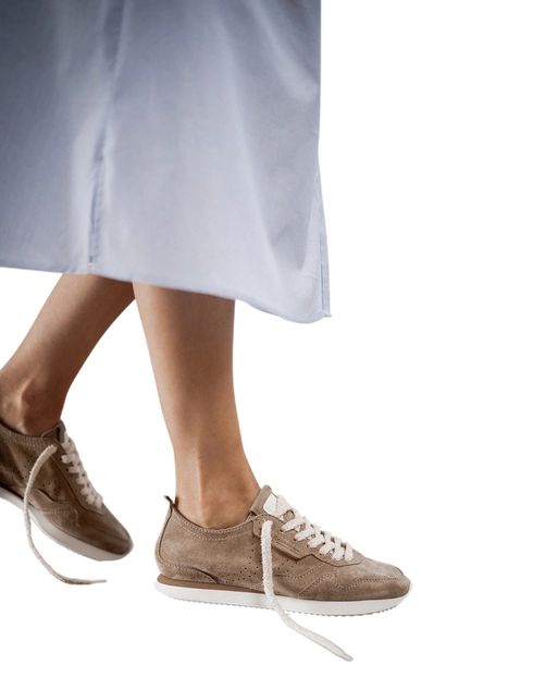 женские коричневые замшевые Кроссовки Kennel & Schmenger 222101.0120.2250 - фото-5