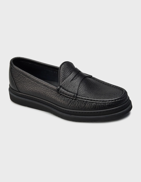 черные Лоферы Gianfranco Butteri 11850_black
