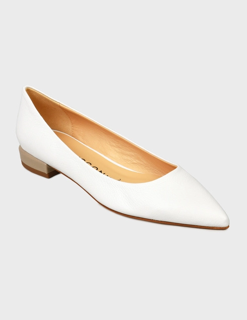 белые Балетки Fabio Rusconi s-4996_white
