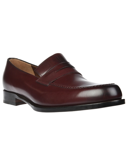 бордовые Лоферы Fratelli Rossetti S12597_bordo