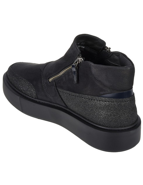 мужские черные Ботинки Giampiero Nicola 16204-black - фото-2