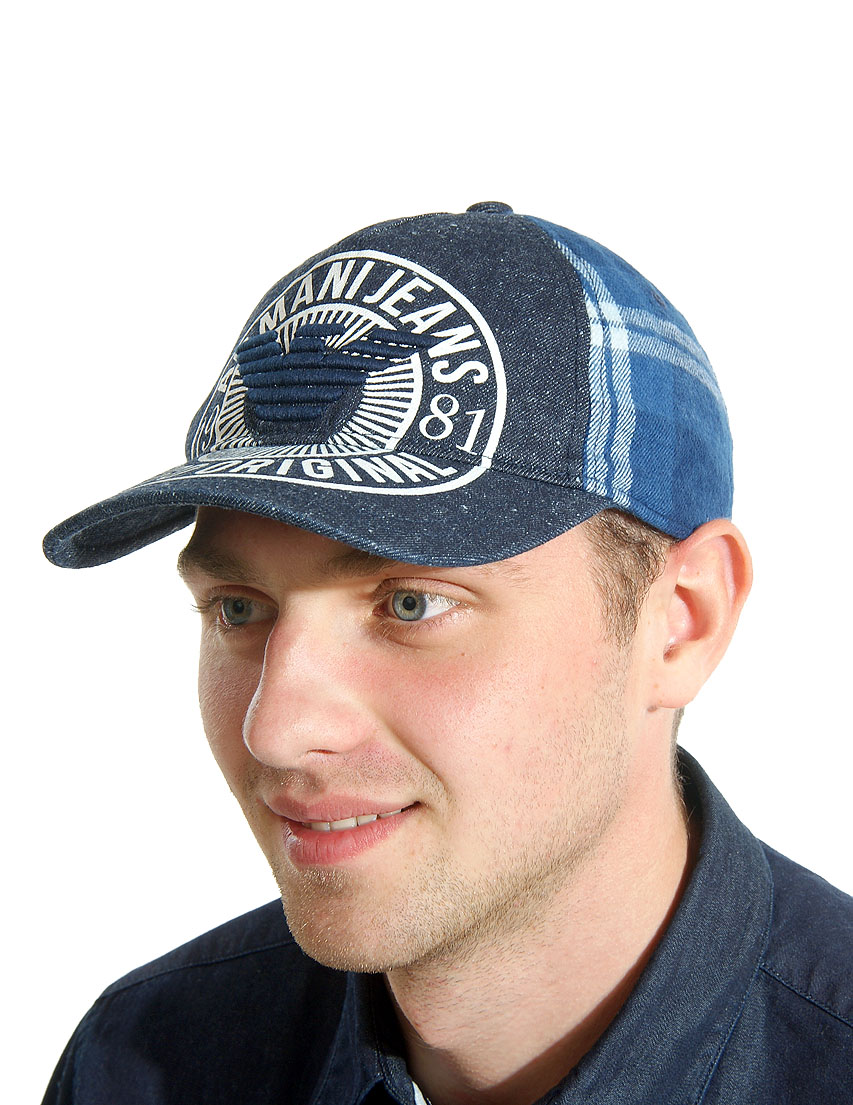 

Бейсболка, Синий