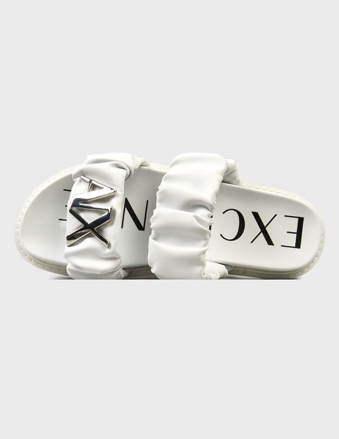 белые женские Шлепанцы Armani Exchange XDP040-XV705-N069_white 7848 грн