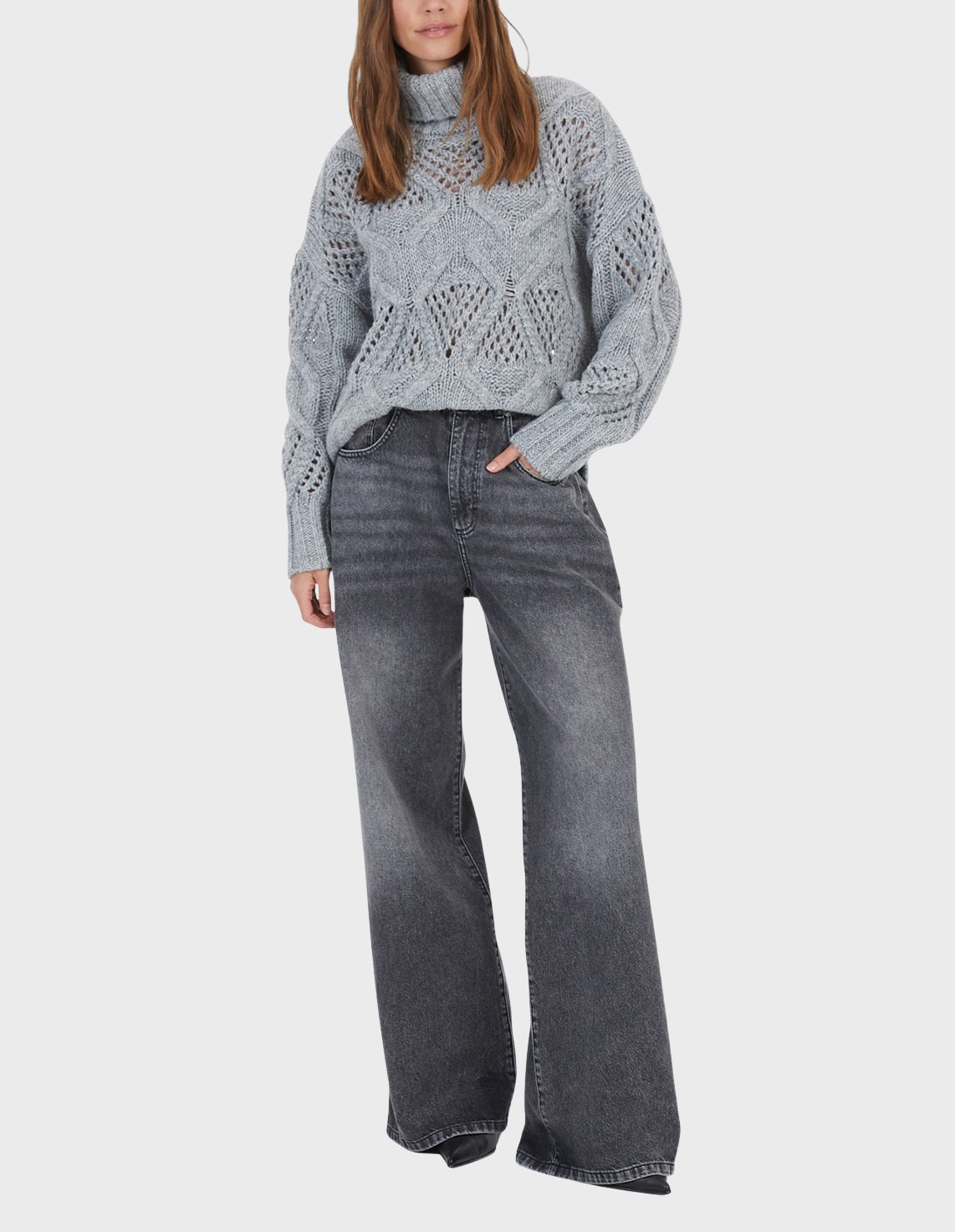 

Джинсы, Серый