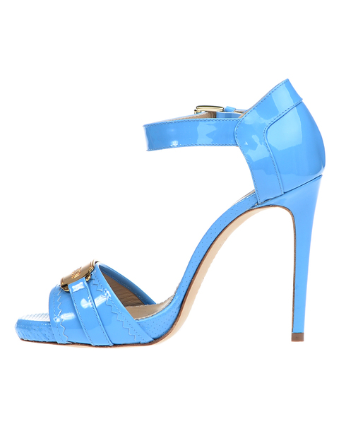 женские голубые Босоножки John Galliano 2951_blue - фото-2