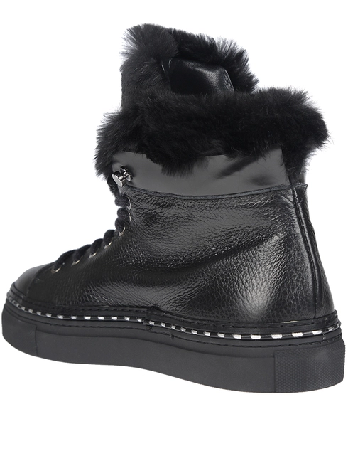женские черные Кеды Giada Gabrielli 0311_black - фото-2