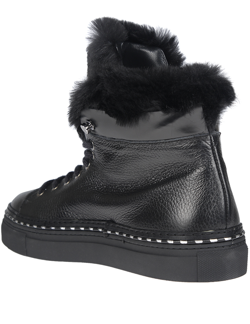 женские черные Кеды Giada Gabrielli 0311_black - фото-2