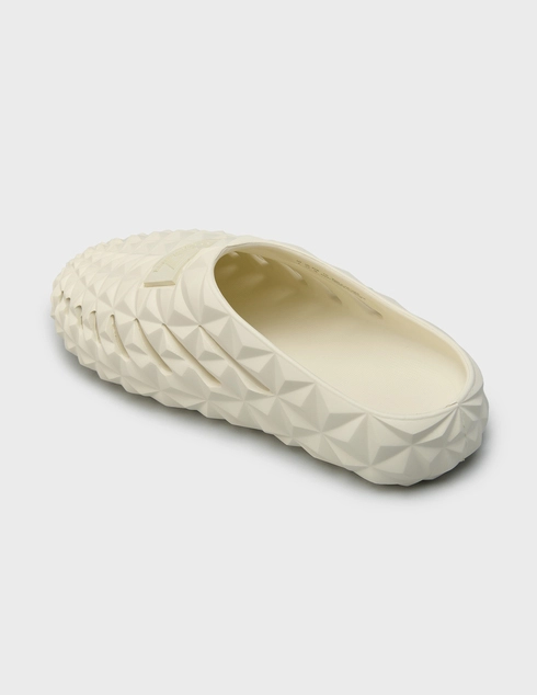 женские бежевые Шлепанцы Ea7 Emporio Armani AGR-7X000665AF23652-U1060 - фото-2