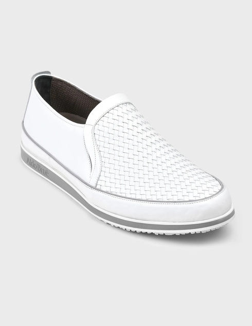 белые Слипоны Aldo Brue 8124-white