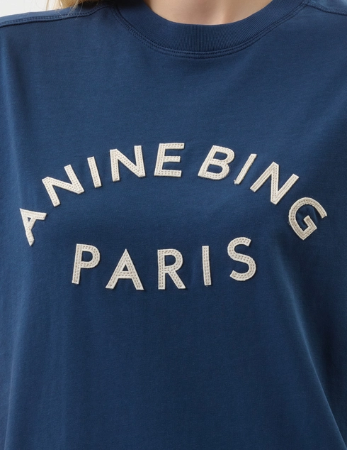 ANINE BING A-08-11527-BEL26-WASHED-NAVY_blue фото-5