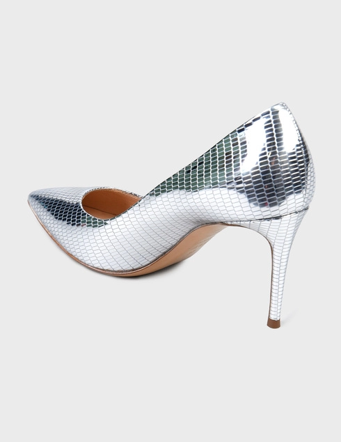 женские серебряные Туфли Casadei 885_silver - фото-2