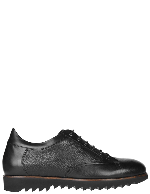 мужские черные кожаные Кроссовки Mario Bruni AGR-387_black - фото-5