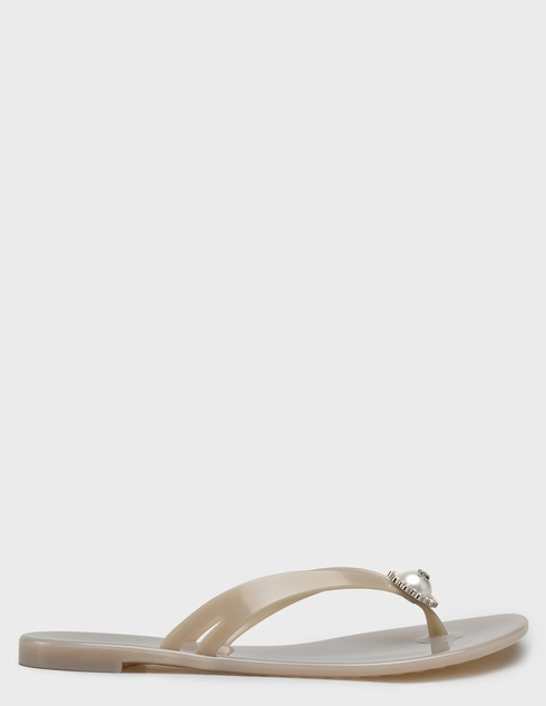 женские серые резиновые Пантолеты Casadei 201_gray - фото-5