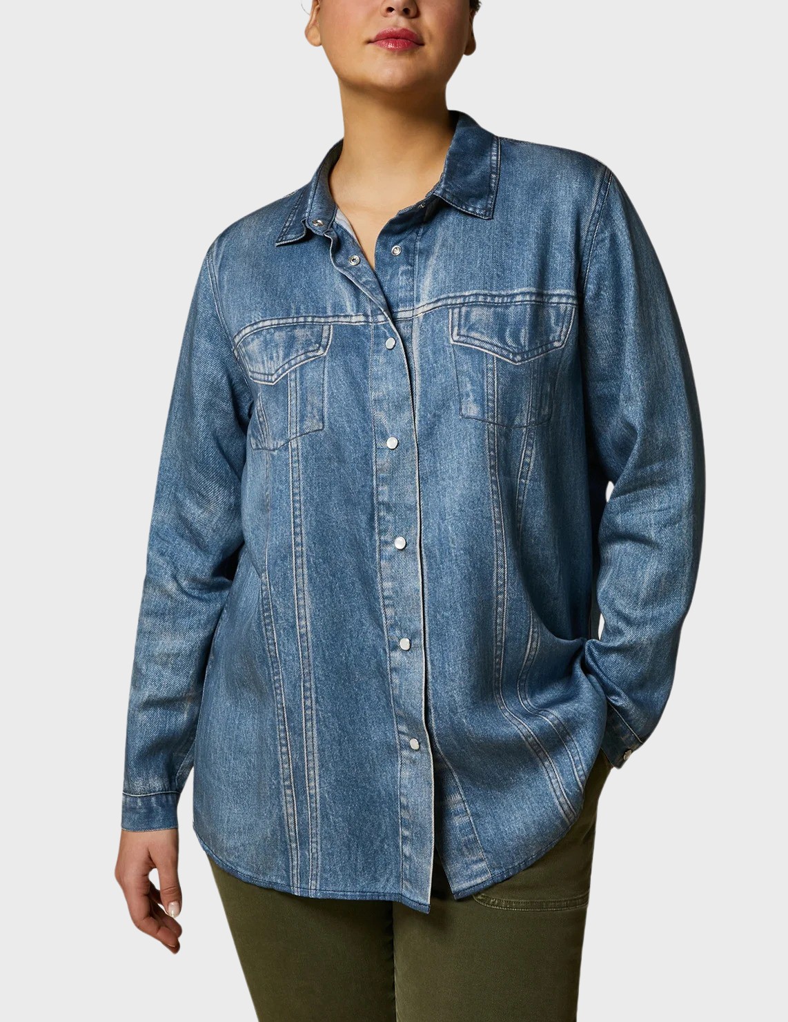 

Рубашка, Синий